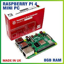 Raspberry pi 4 8gb New with KIT 0