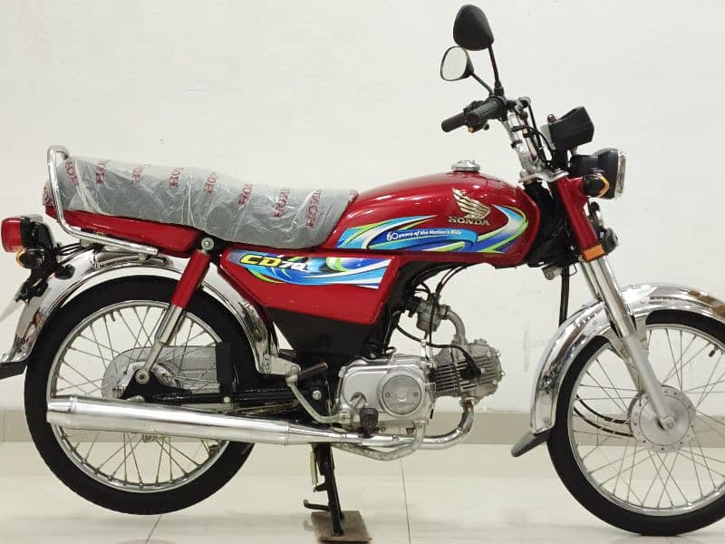 HONDA CD-70 MODEL 2024 3