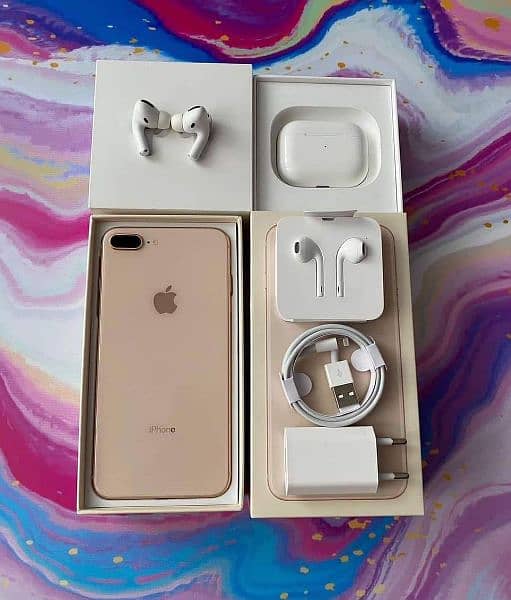 iphone 8 plus pta approved 03464632014Watsapp 0