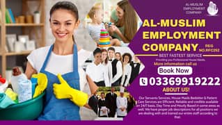 House maids , Maids , Baby Sitter , Chef , Cook , Patient Care ,Nurse