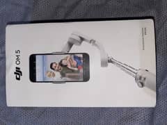 DJI OSMO MOBILE 5 GIMBLE & STABLIZER JUST BOX OPENED