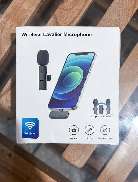 Iphone Wireless Microphone | Plug & Play WireLess Bluetooth Mic 0