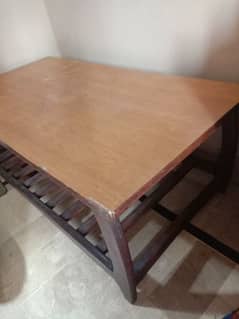 center wooden table 2 by 4