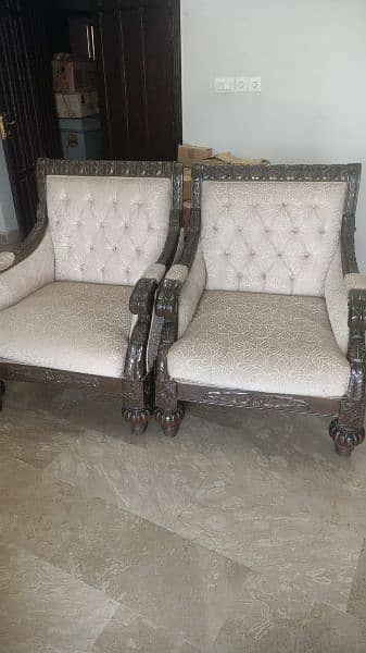 5 Seater Classical Chinioti Sofa Set for Sale 5