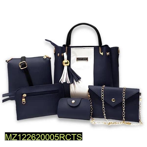 women PU learher hand bag sets 15