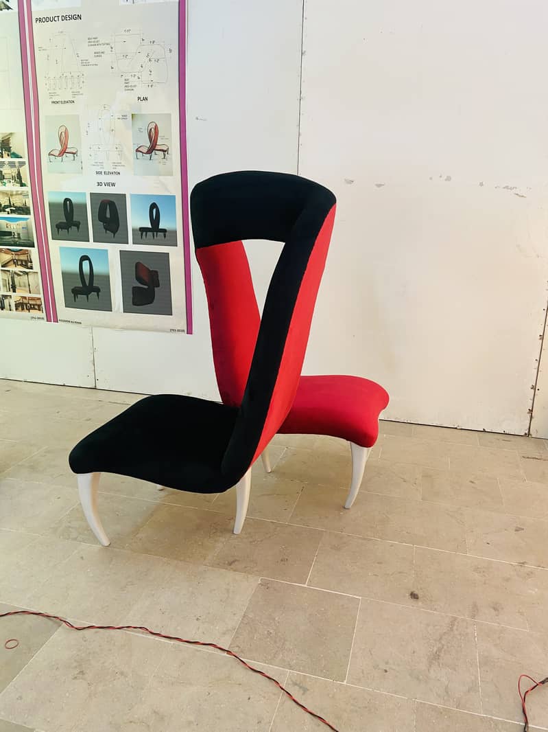 Designer dance posture chair 1