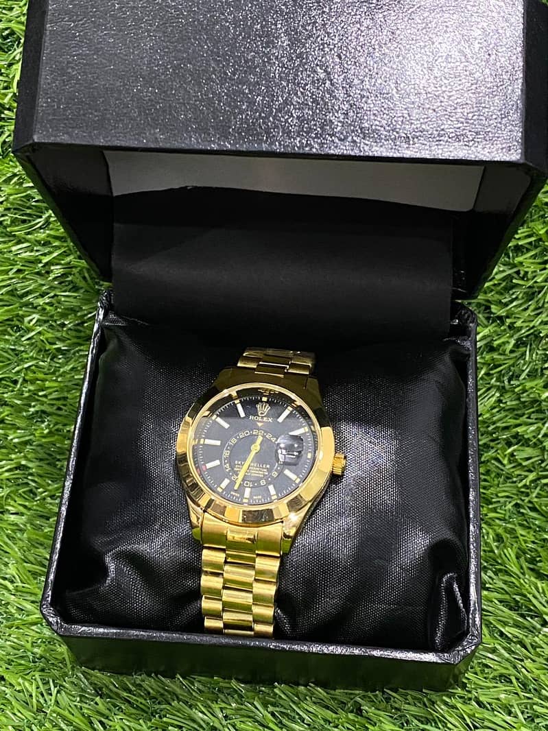 Rolex Sky-Dweller gold with black Dial 1