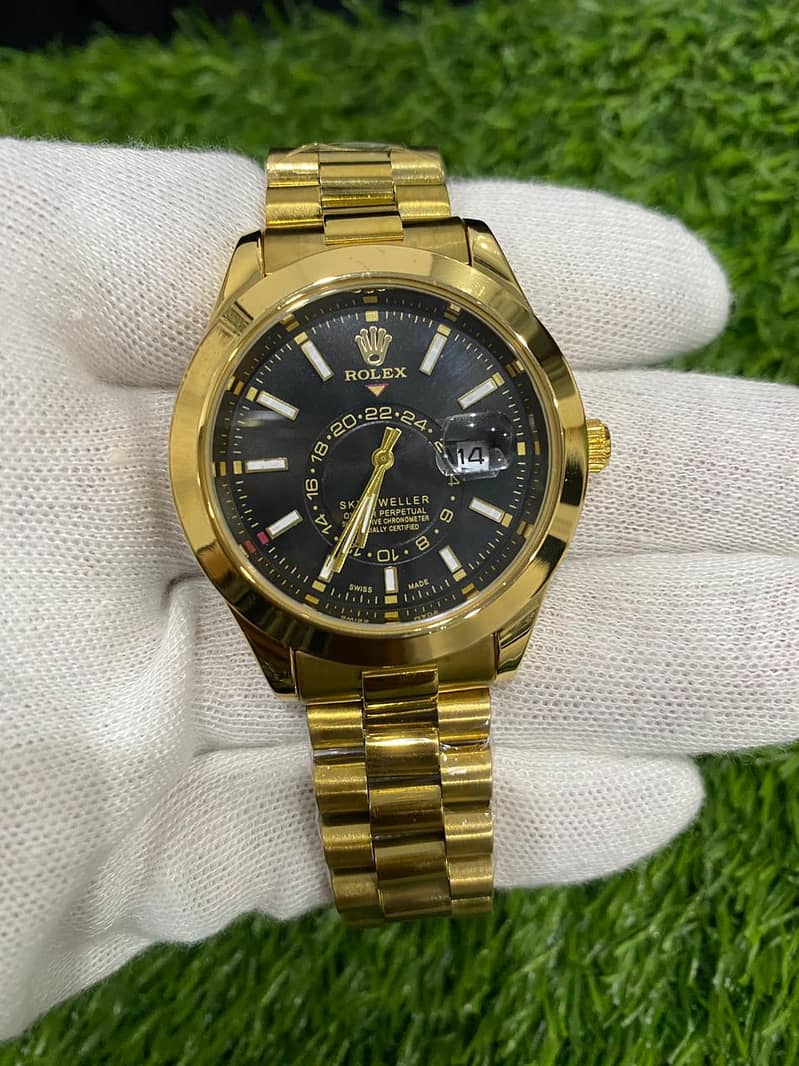 Rolex Sky-Dweller gold with black Dial 3