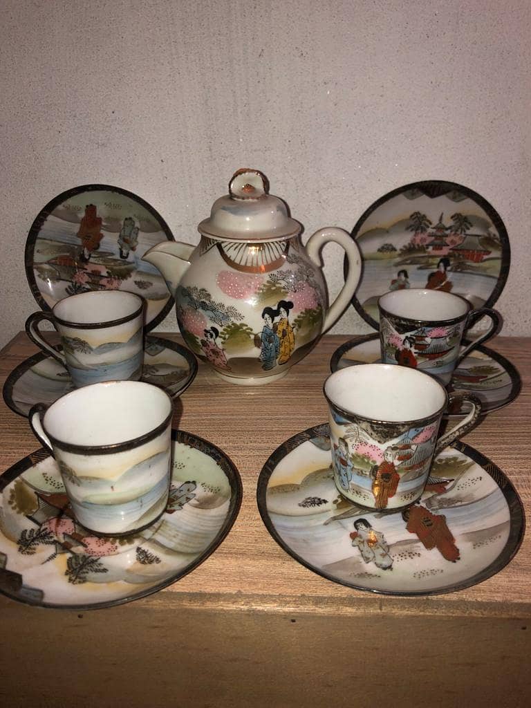 ANTIQUE WORLD PRESENTS GERMAN SILVER TEA SET INORIGIONLWORH SEEING 10