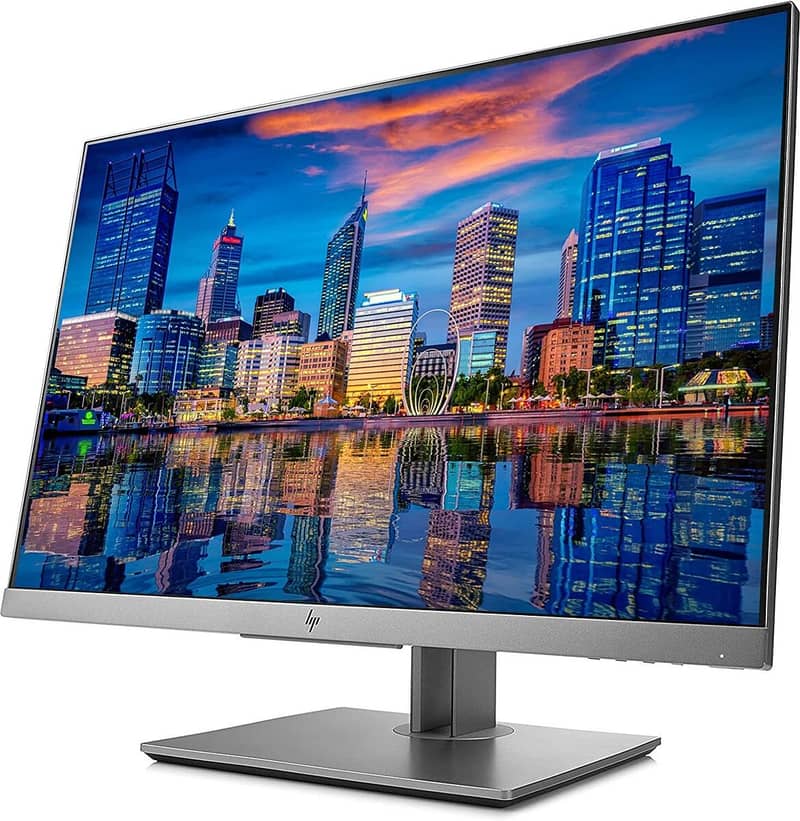 24" Inch HP E243i 1.5k 1200R IPS Full HD LED Monitor | Silver Color 2