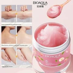 Bioaqua Peach Extract Fruit Acid Exfoliating Face Gel Cream 140g