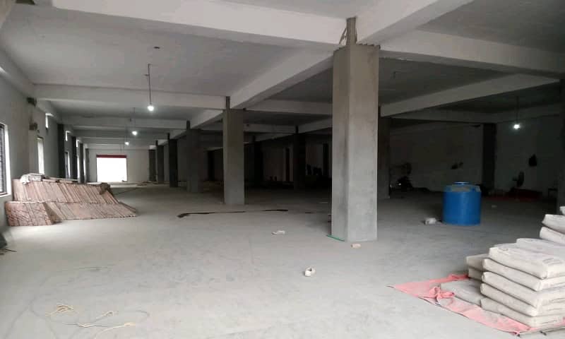 Factory Of 4 Kanal In Gajju Matah For Rent 7