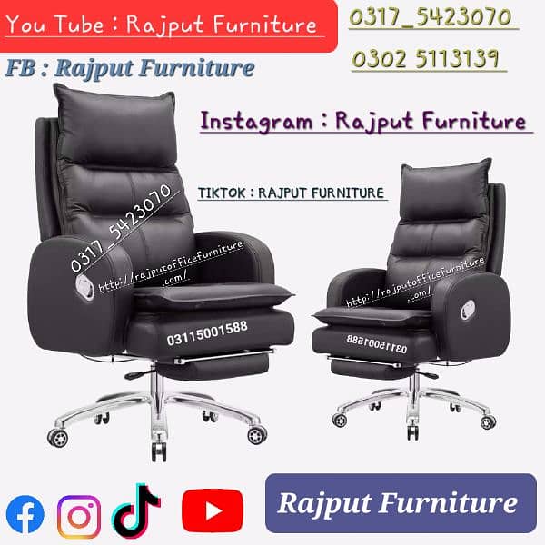 Executive Recliner Office Chair | Heavy Duty Chair | Recliner sofa 2