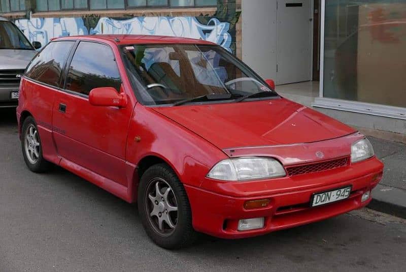 Suzuki Cultus/Swift 2 Door Mk2/Mk3 Japanese Gti Complete Left Door 4