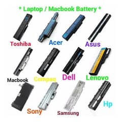 All Kinds Of Laptop batteries Available