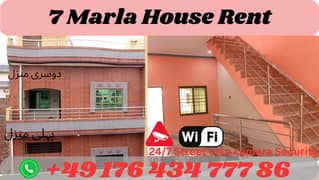 7 Marla House for Rent 1st Floor with Separate Entrance in Jhelum