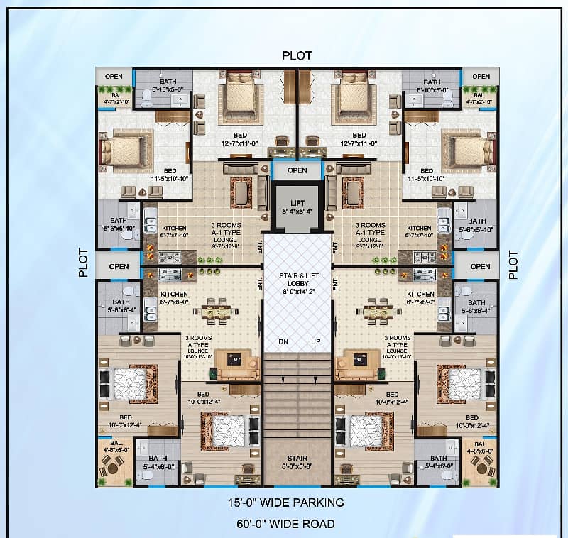 Reserve A Centrally Located Flat Of 600 Square Feet In Gulshan-e-Iqbal Town 11