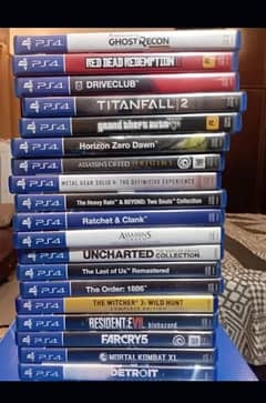 Gta 5 & Ratchet & clank & Titanfall 2 &  Ps4 Game 0