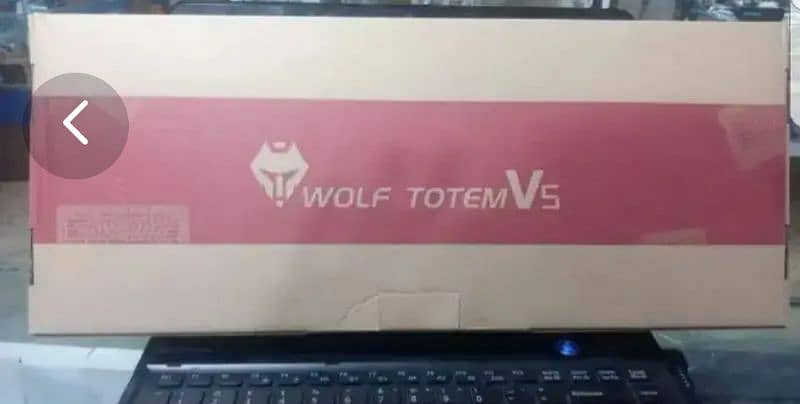 New Wolf Totem V5 Ergonomic Design Mechanical Feel RGB LED Backlit 3