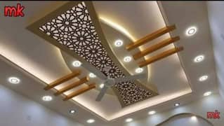 CNC CEILINGS AND DESIGNS WITH CUSTOM SIZES IN MDF, PVC