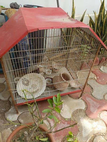 two cages for finches/ parrots/ birds 2