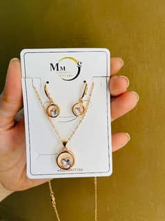 Jewelry sets -18k gold plated premium material