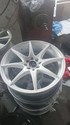 17 inch 4 nut rims