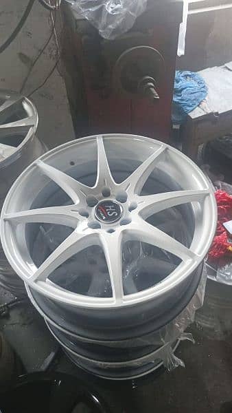 17 inch 4 nut rims 0