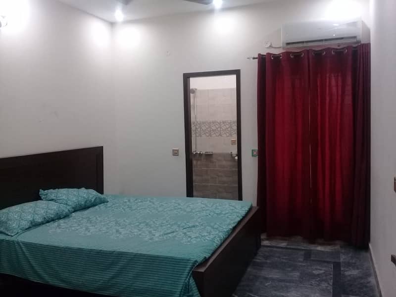 6 Marla brand new Jaisa fully furnished 2nd floor available for rent near canal road 0