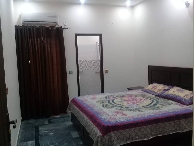 6 Marla brand new Jaisa fully furnished 2nd floor available for rent near canal road 6