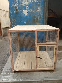 wood cage size 16x20x25 inch