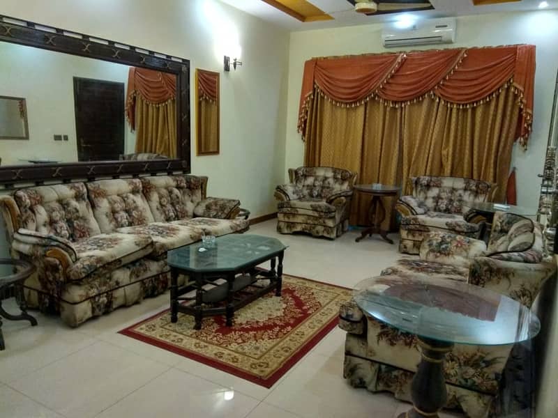 furnished house (daily weekly monthly) for rent in johar town lahore 14