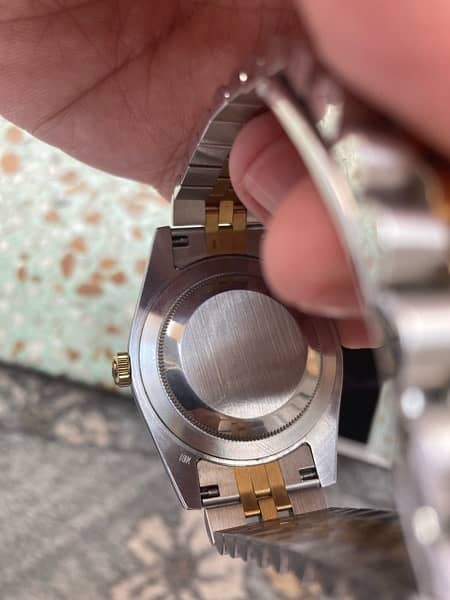 Rolex Oyster Perpetual Two Tone watch 5