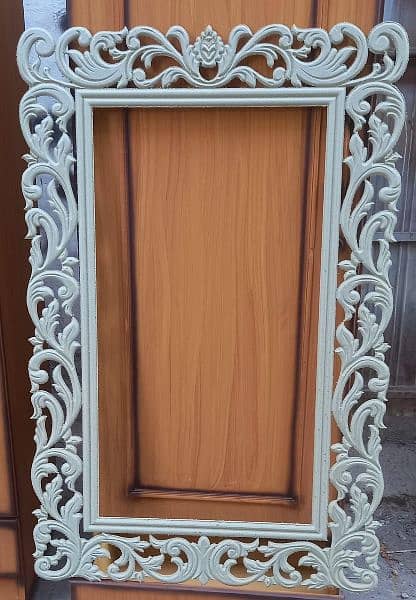 CNC MDF MIRROR FRAME HANGINGS WITH CUSTOM SIZES 0