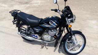 Suzuki gs 150 2021 model urgent sale 10 by 10 condition