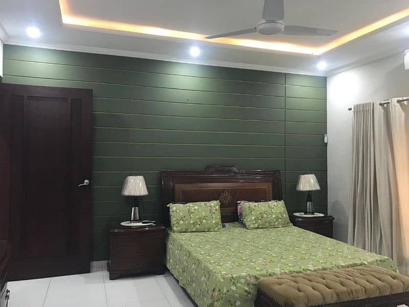 furnished portion for rent in johar town lahore 0