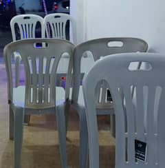 Plastic Chairs and Tables