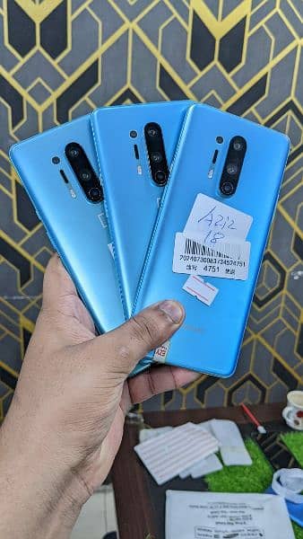 OnePlus 8pro 12/256 PTA approved 1