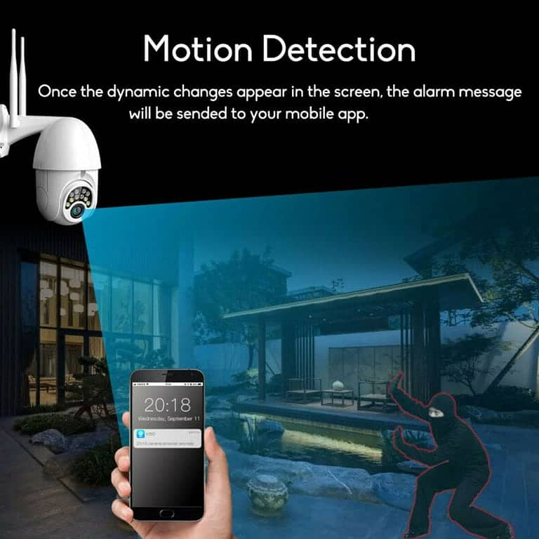 Security Camera , CCTV Camera, Outdoor/Indoor Double Antenna Camera 6