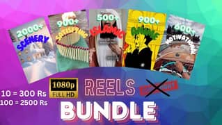 Reels bundle | noncopyright high quality | youtube and instagram short