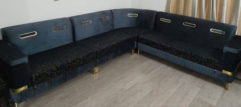 8 seater L shape sofa 1