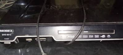 DVD player in good working condition with remote and cable