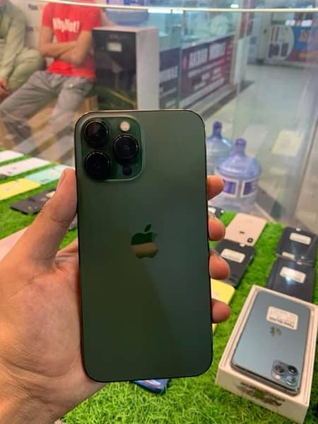 Apple Iphone 13 Pro max 128Gb Jv non pta alpine Green Colour 2