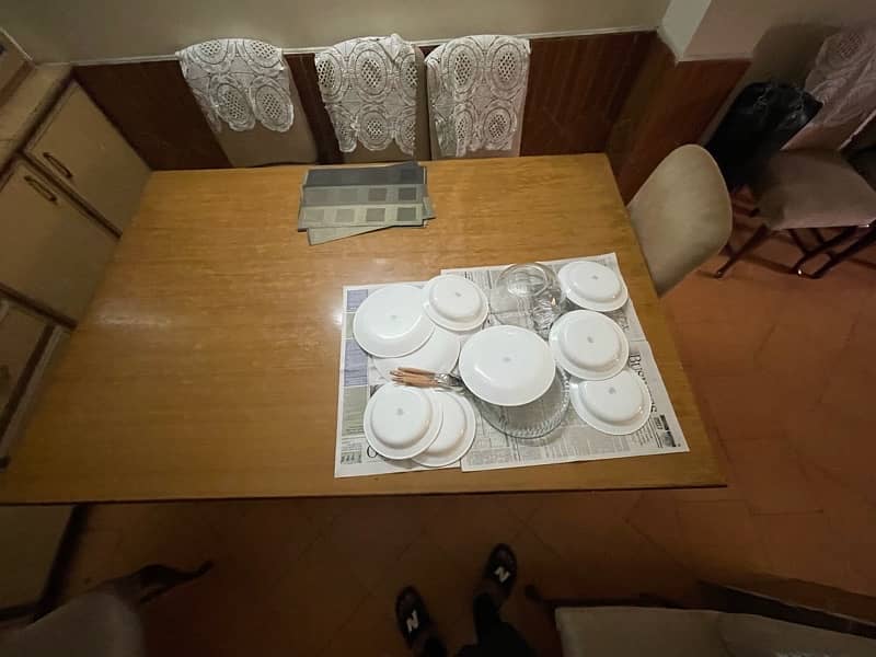 Dining Table with 8 chairs for SALE 6