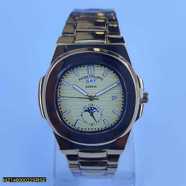 Luxury Patek Philippe Nautilus Silver Watch -with Home Delivery! 5