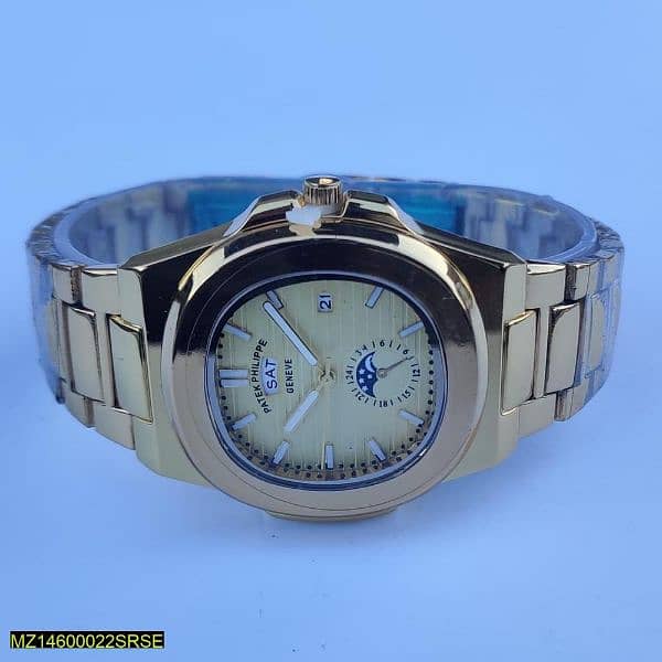 Luxury Patek Philippe Nautilus Silver Watch -with Home Delivery! 6