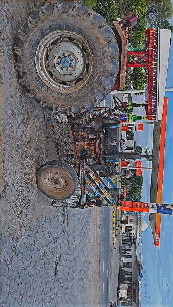 Tractor with Trali 0