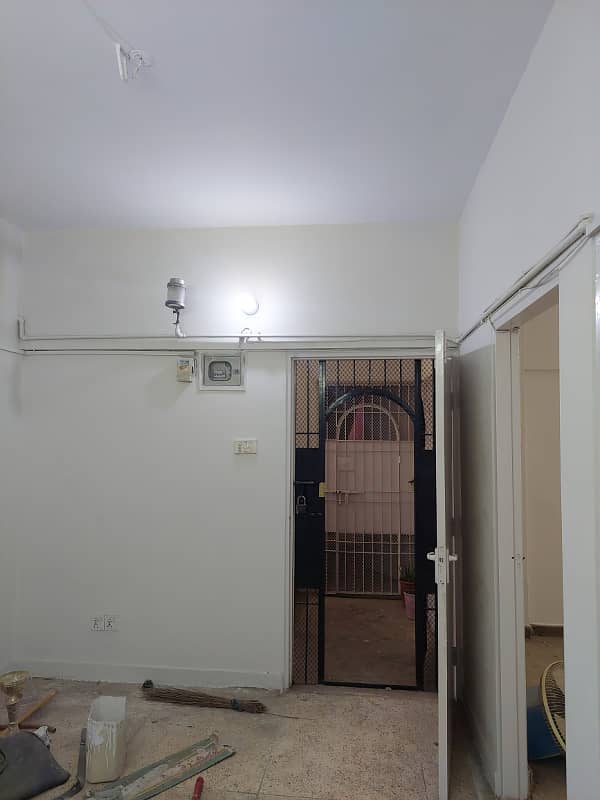 FLAT FOR SALE HUNAID CITY GULISTAN E JAUHAR BLOCK 17 KARACHI. CONTACT 0331,8381586 10