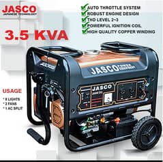 Jasco 3.5 Kva Generator (Gold Series)