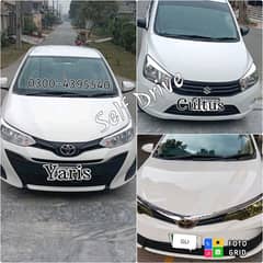 Rent a Car/Self drive/ Yaris/ GLi/Cultus/ Alto/